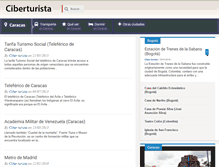 Tablet Screenshot of ciberturista.com